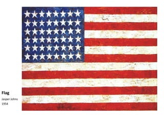 Flag Jasper Johns 1954 