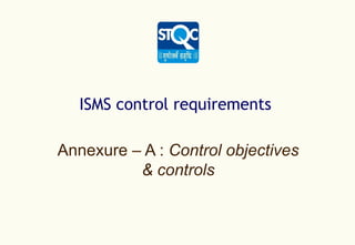 Isms Control. Register Information security management system Trg 2.ppt