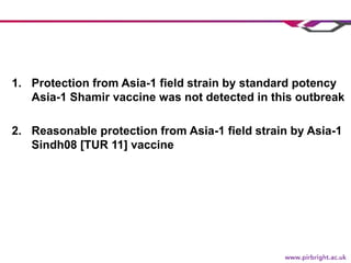 Is my vaccination program working? Vaccine effectiveness: measuring vaccine protection in the field