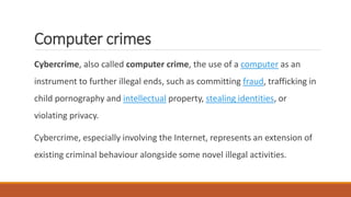 Network and computer forensics | PPTX