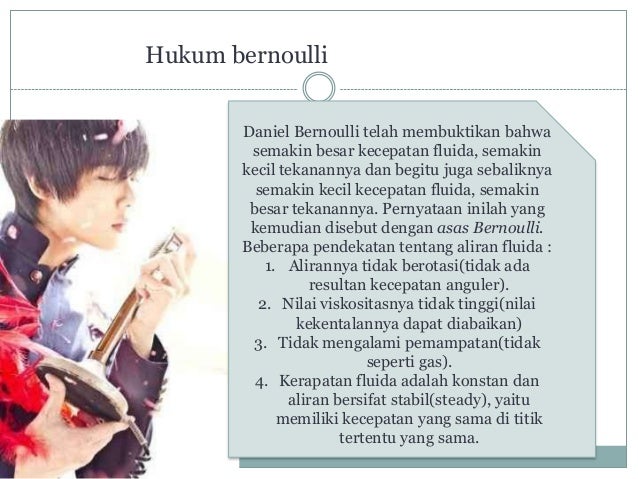 Isnawati Xi Ipa 2 Power Point Fisika Mengenai Hukum Bernoulli