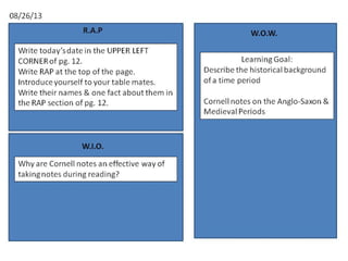 Senior ISN Organizational Slides