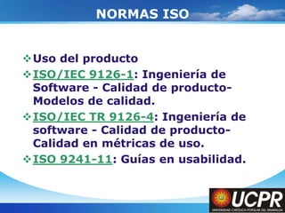 Company LogoISO 14598Evaluación del producto Software: ISO 14598 