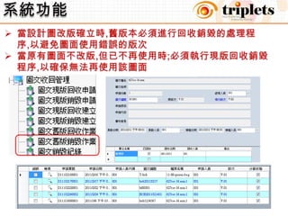系統功能新的設計圖的建檔處理流程21