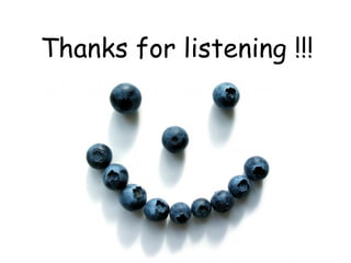 Thanks for listening !!! 