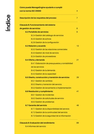 Guía para el cumplimiento de ISO 20000 | PDF