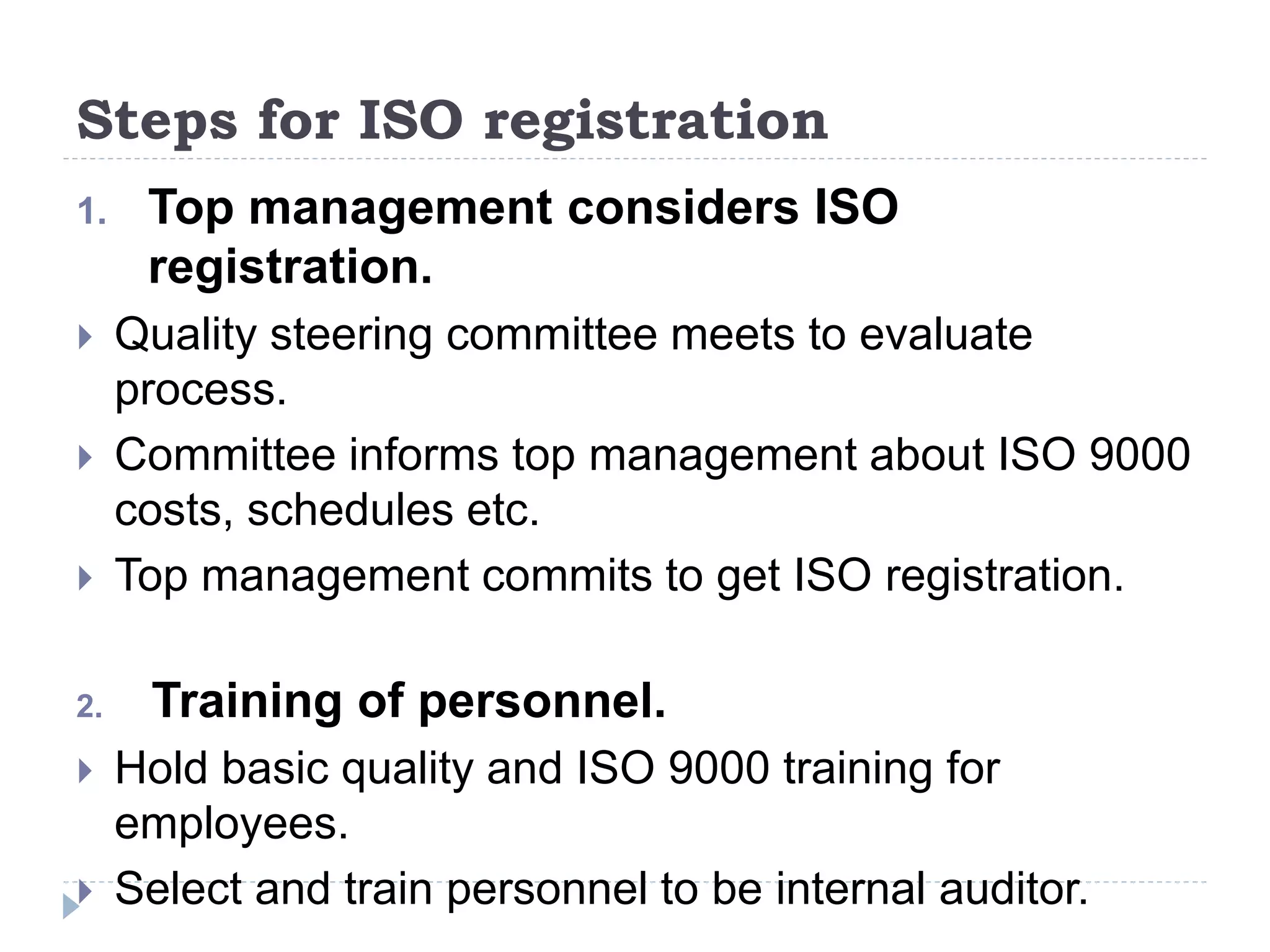 ISO INTERNATIONAL ORGANIZATION FOR STANDARDIZATION | PPTX