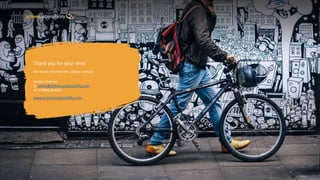 Thank you for your time
For more information, please contact
James Cadman
E: james@actionsustainability.com
M: 07884 654827
www.actionsustainability.com
 