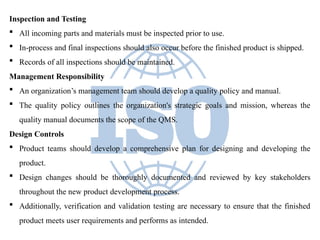 ISO 9000, Benefits, Elements of ISO 9000, Certification process | PPTX