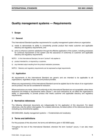 Iso 9001-2008 | PDF