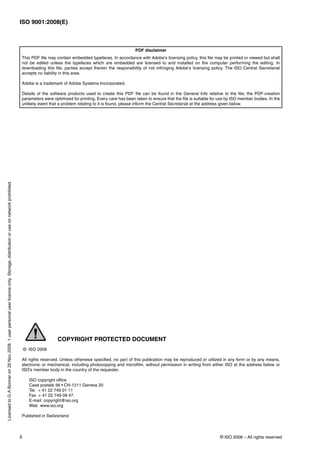 Iso Computer Coverage Form Iso 9001-2008 | PDF