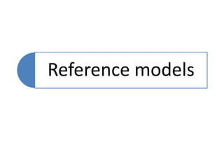 Reference models
 