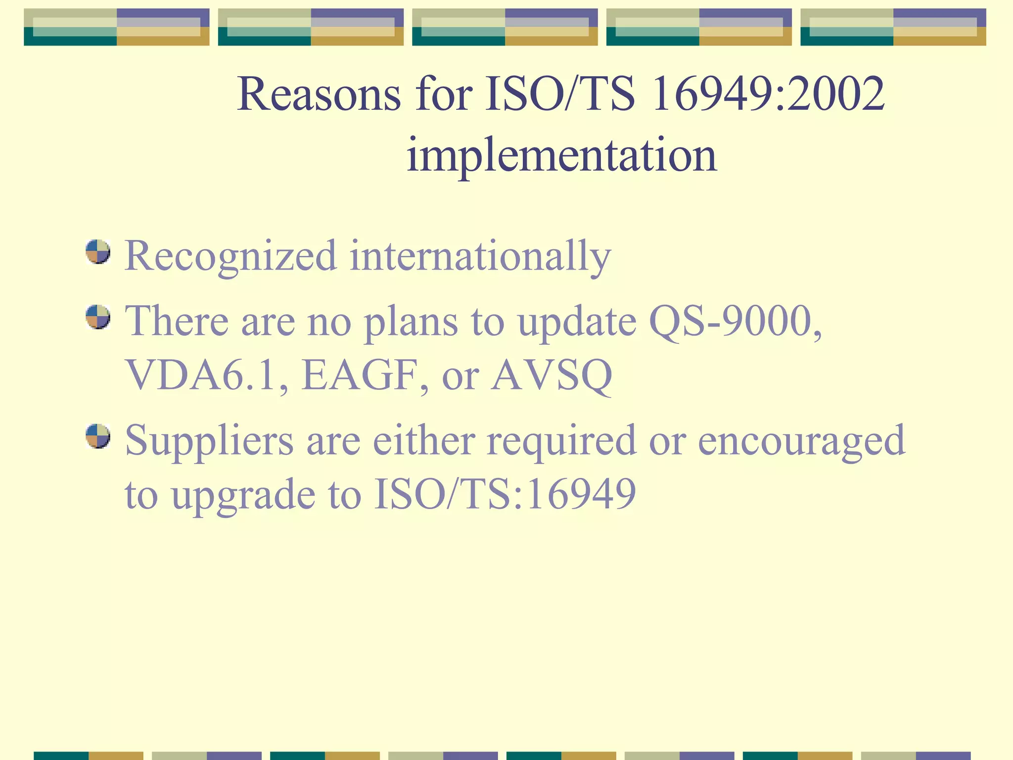 Iso Ts 16949 2002 | PPT