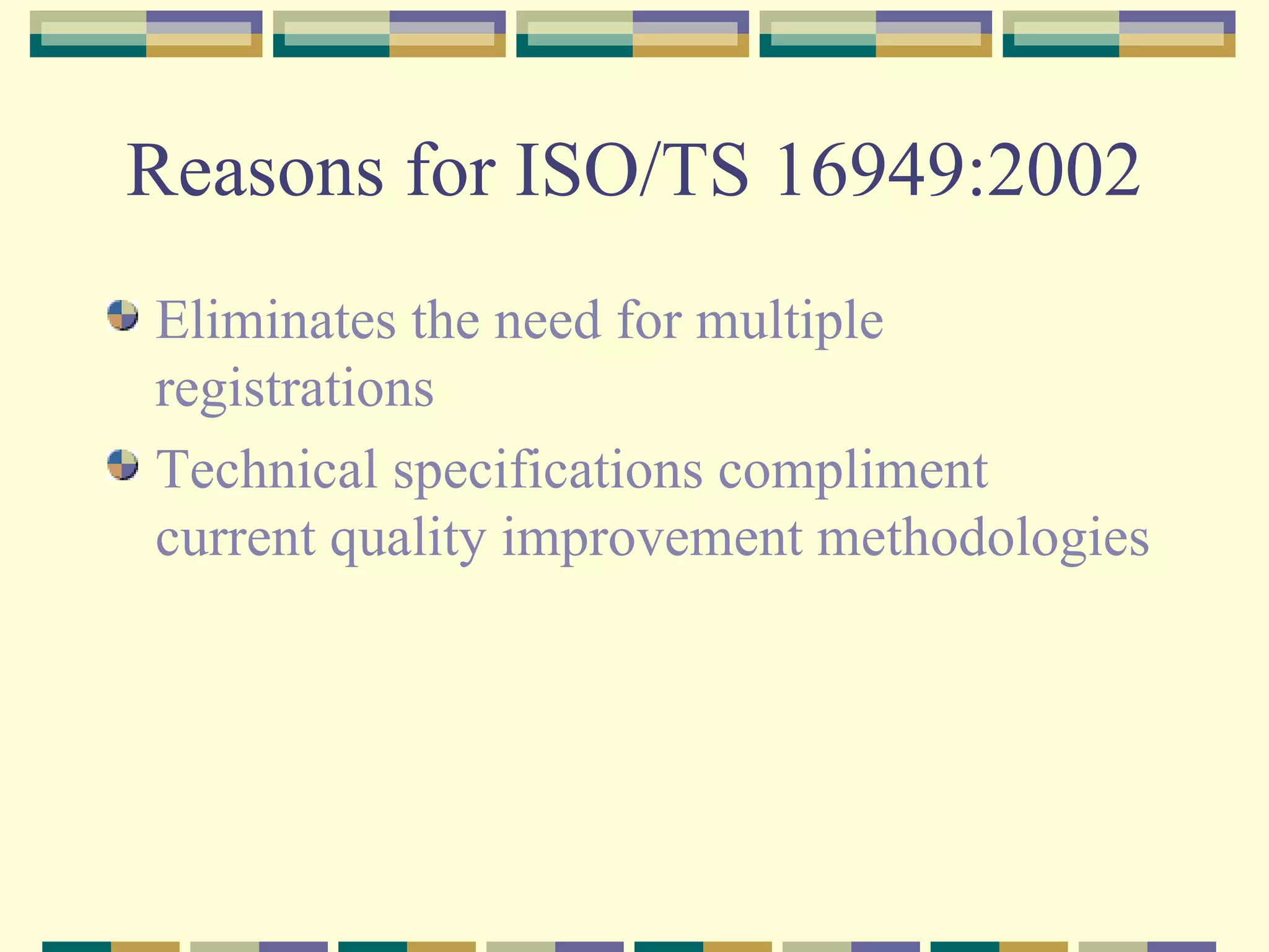 Iso Ts 16949 2002 | PPT