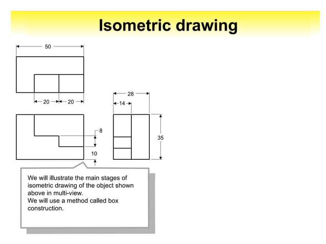 engineering drawing isometric projection | PPT | 3-D Graphics ...