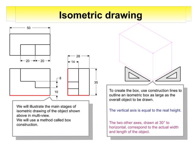 engineering drawing isometric projection | PPT | 3-D Graphics ...
