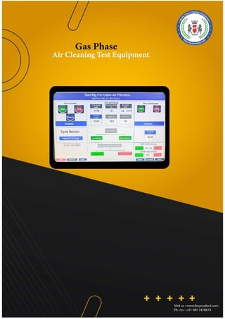 ISO 10121 A Gas Phare Air Cleang Flat Sheet Media Test Equipment. | PDF