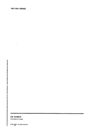 Iso 1183 1 done | PDF