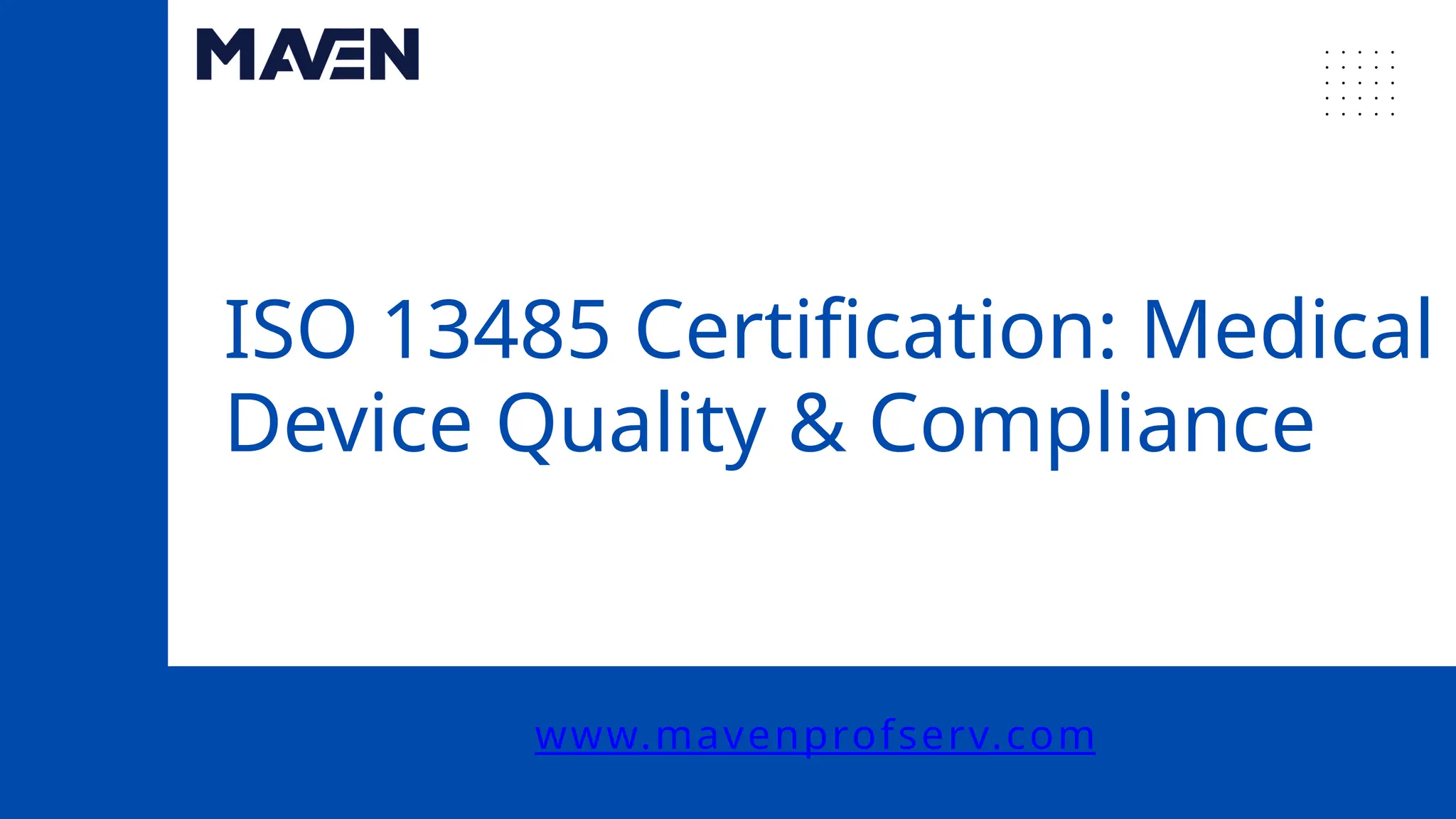 Iso Device ISO 13485 Certification Medical Device Quality & Compliance.pptx