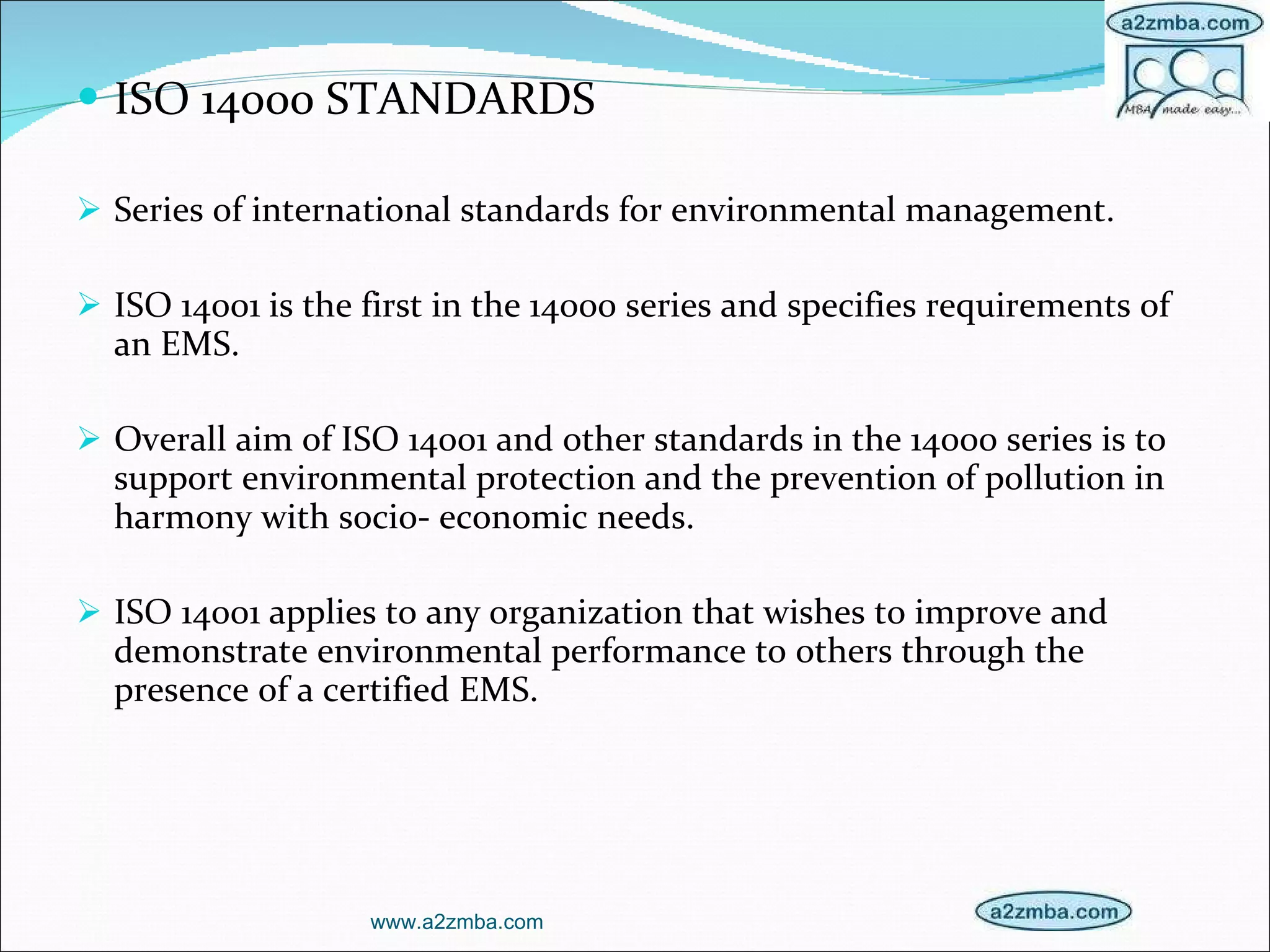 Iso 14000 | PPT