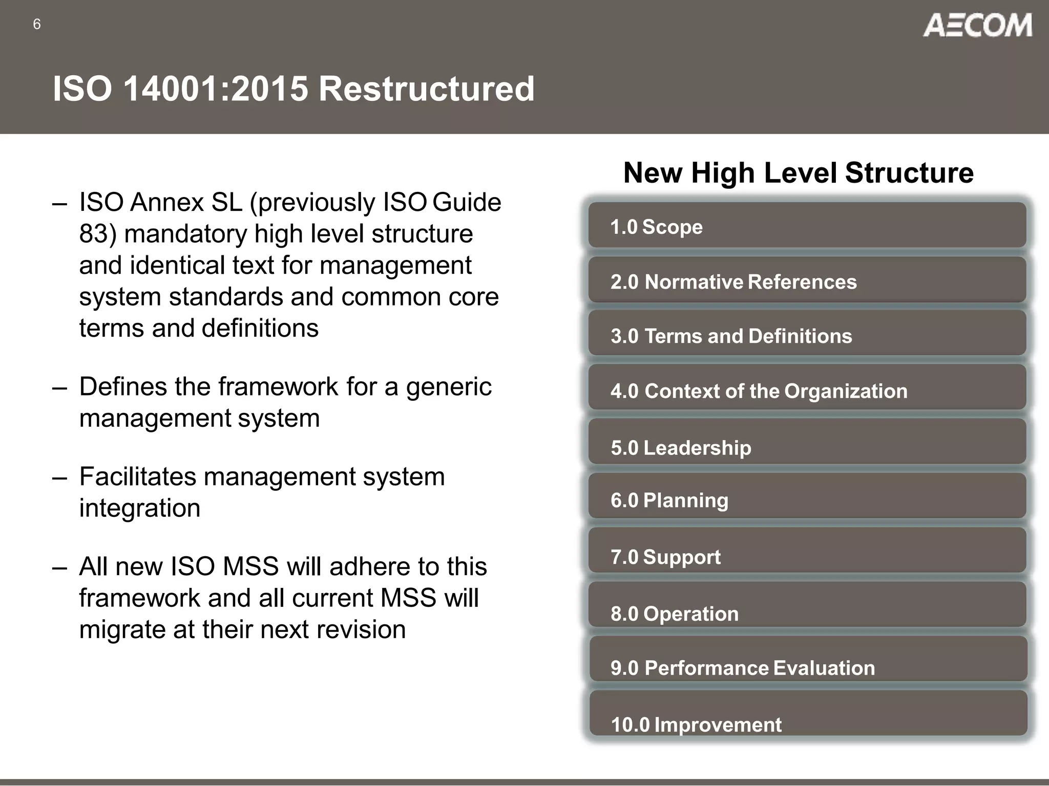 The New Era for ISO 140001:2015 | PPTX