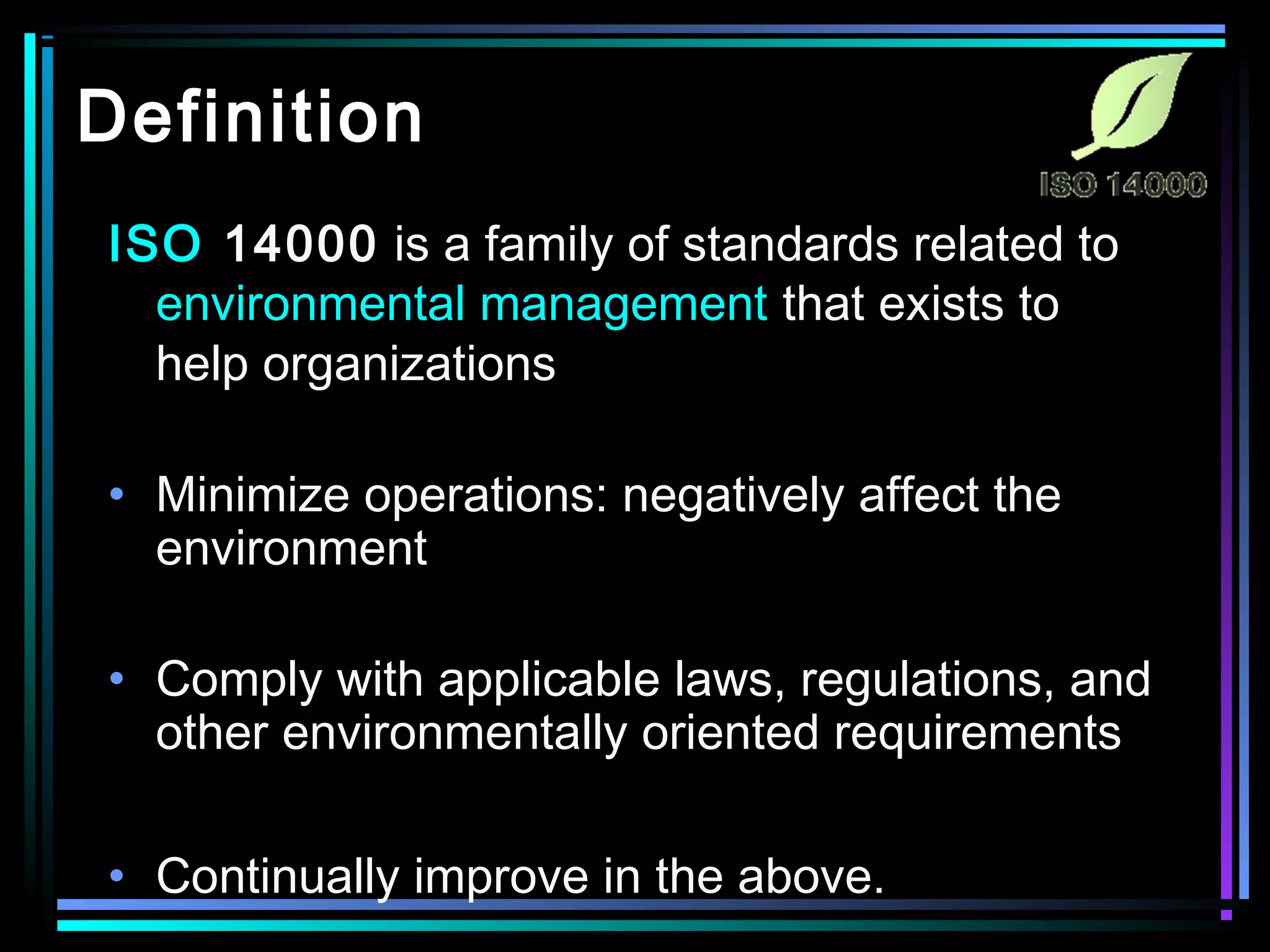 ISO 14000 | PPT