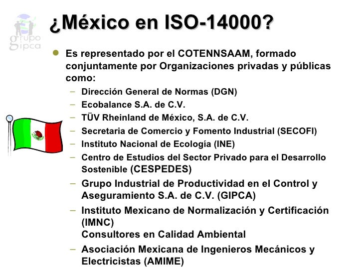 Empresas En Mexico Con Iso 14000