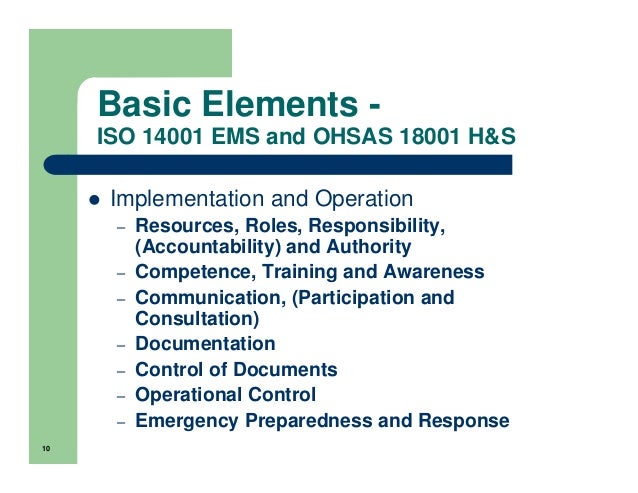 OHSAS OH&S Standard in Plain English