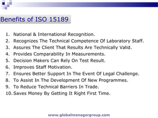 Presentation on ISO 15189 documentation | PPT