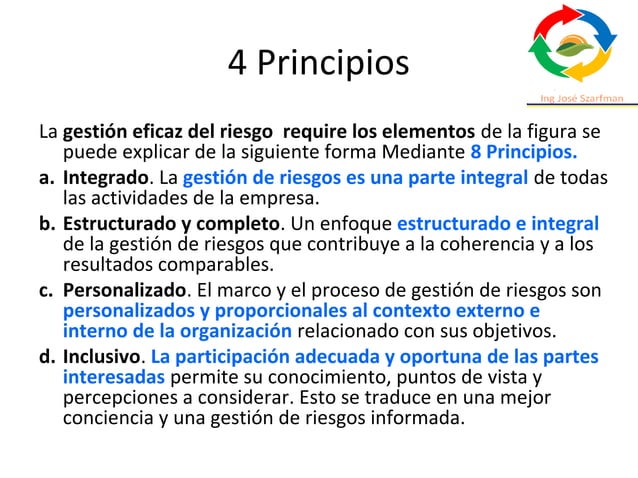 ISO 31000 2018 Gestion de Riesgos | PPT