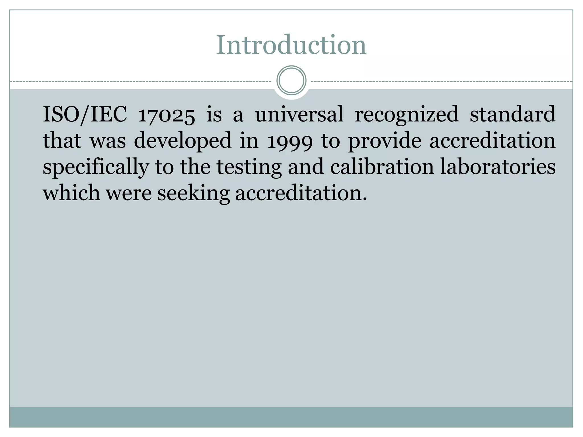 Iso 17025 standard | PDF