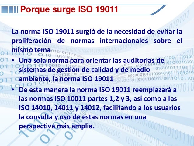 Norma iso 19011 version 2011