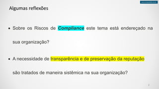 ISO 19600 - Programa de Compliance | PDF