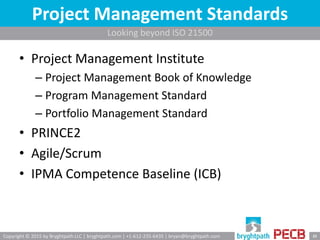 ISO 21500: Generating Business Value through Strong Project Management ...