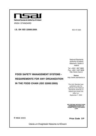 ISO 22000-2005 ''FOOD SAFETY MANAGEMENT SYSTEMS REQUIREMENTS''.pdf