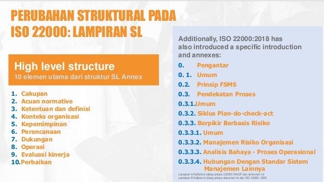 Iso 22000 2018 TUGAS MATA KULIAH