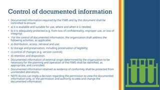 Comprehensive Guide to ISO 22000:2018 Food Safety Management System ...