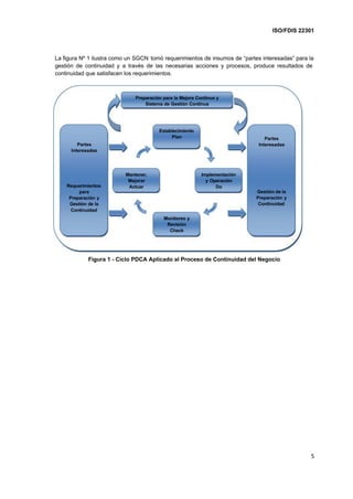 Iso 22301 continuidad del negocio castellano | PDF