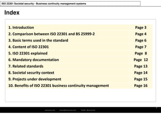 ISO 22301 Business Continuity Management | PDF