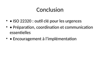 ISO_22320_Presentation.pptx exigences de la norme | PPTX