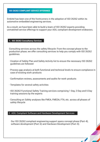 Handbook on ISO 26262 Compliant Development