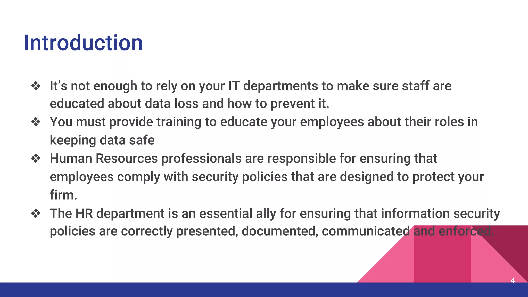 Human Resources Security Policy Template – BPJN