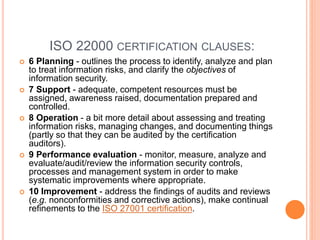 Iso 27001 certification | PPTX