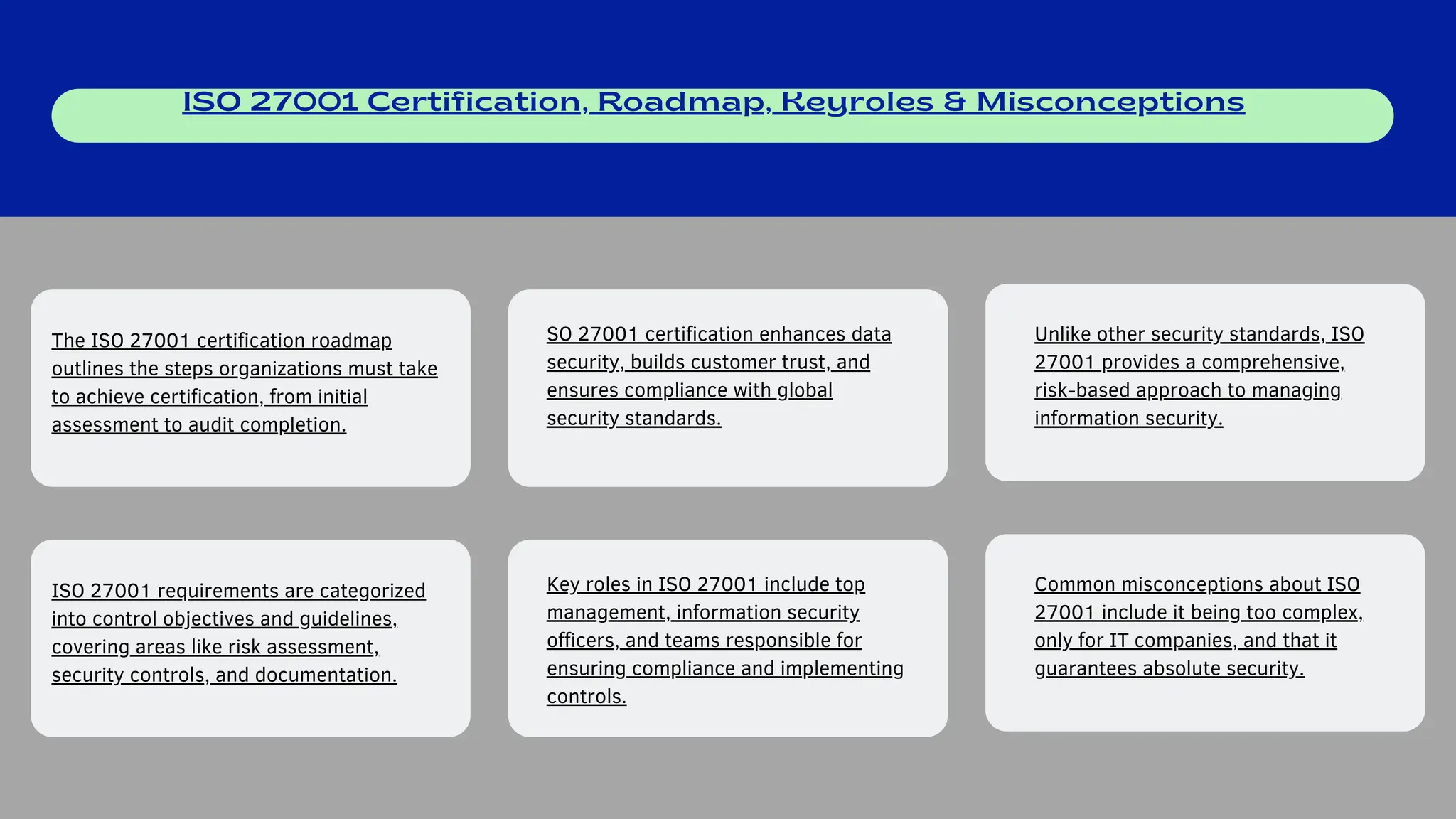 Iso 27001 certification process roadmap pdf