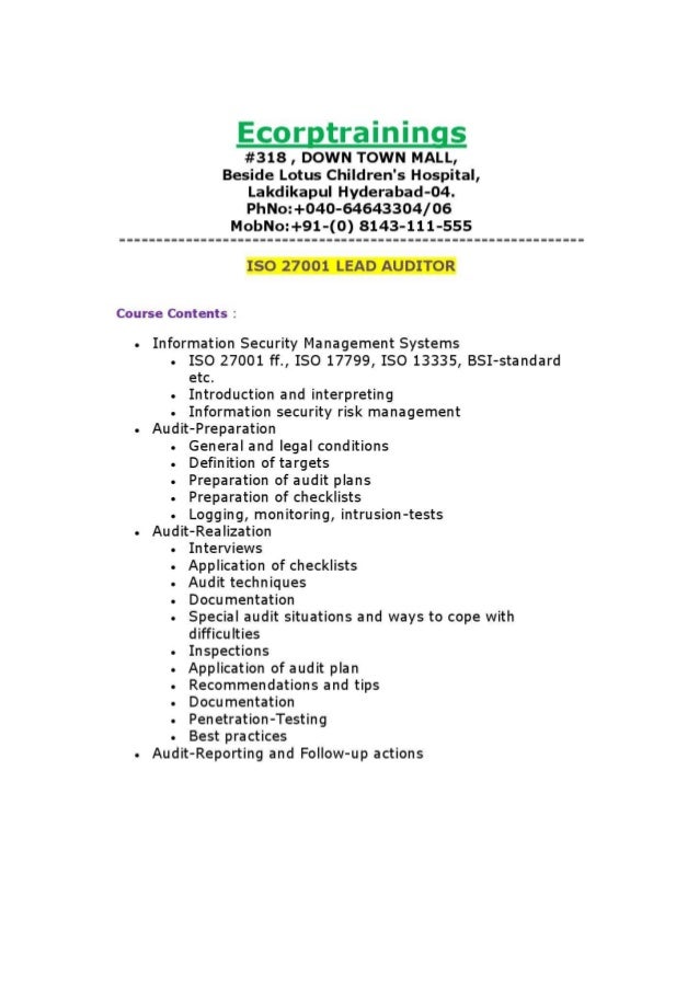 ISO-IEC-27001-Lead-Auditor認定テキスト