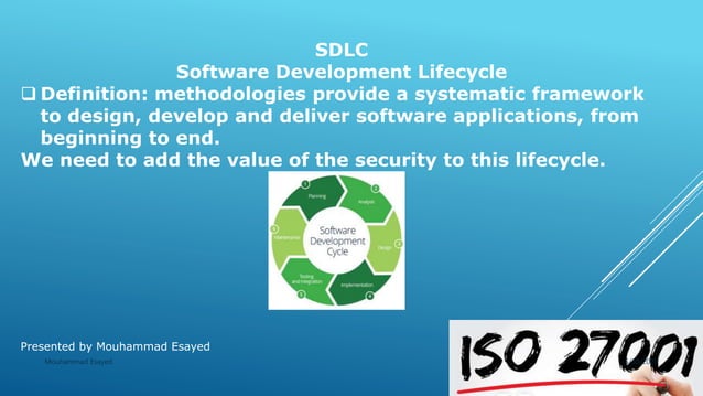 ISO 27001 SSDLC | PPTX