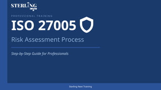 Iso 27005 Process ISO 27005 Risk Assessment Process Step-by-Step Guide | PPTX