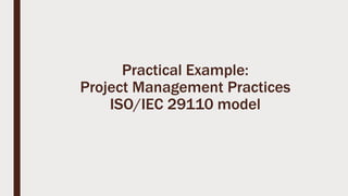 ISO 29110 Software Quality Model For Software SMEs | PPTX