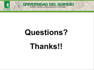 Questions?
Thanks!!
 
