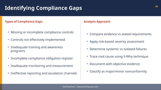 ISO 37301 Compliance Audit Training: Lead Auditor Practical Approach | PPTX